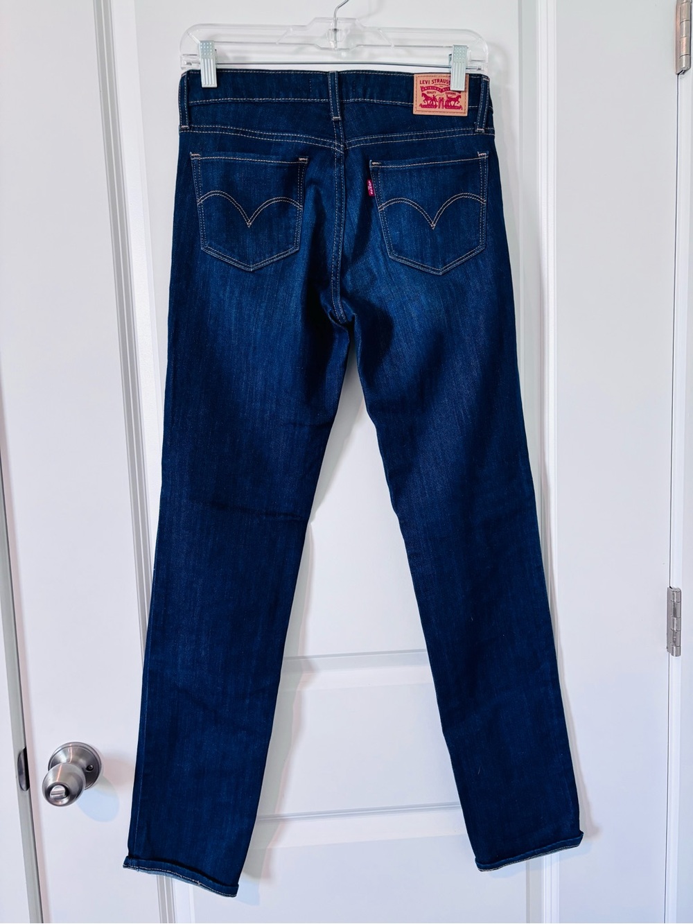 Levi's 712 Women's Dark Indigo Straight Leg Jeans